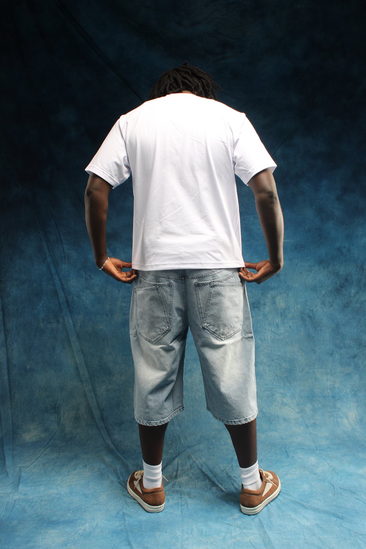 Multi Pocket Denim Jorts