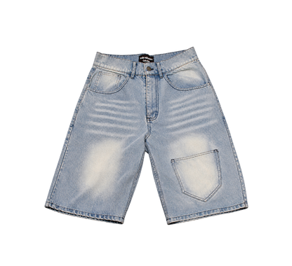 Multi Pocket Denim Jorts
